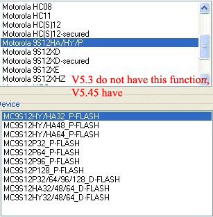 Xprog-m V5.45 Wyświetlacz funkcji 4