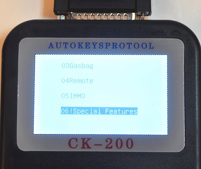 Wyświetlacz programatora klawiszy CK-200 - 1