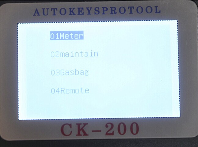 Wyświetlacz programatora klawiszy CK-200 - 7