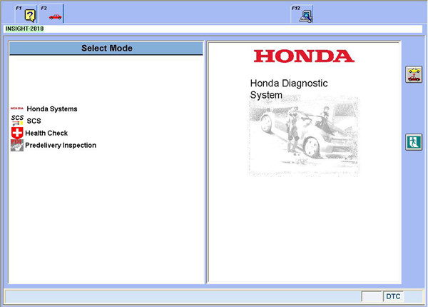 Honda HDS z oprogramowaniem Double Board 2