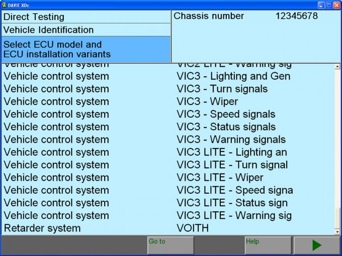 Oprogramowanie DAF VCI lite (V1) 9