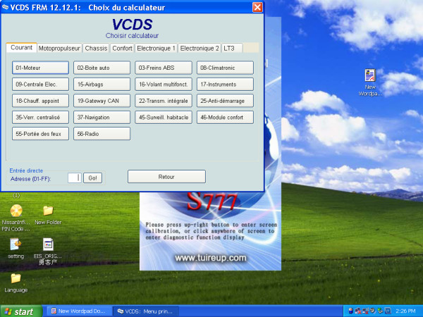 Oprogramowanie VAGCOM V12.12-2