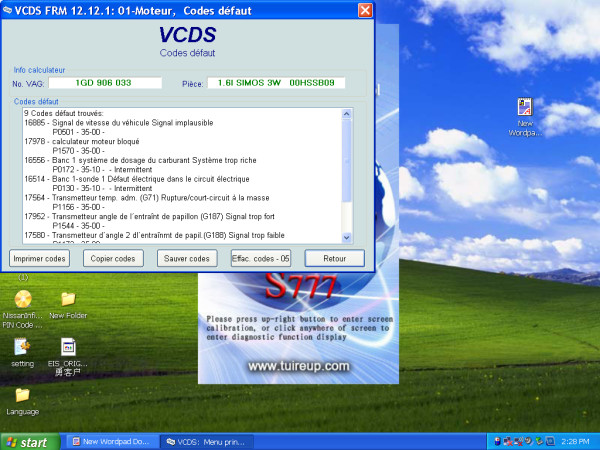 Oprogramowanie VAGCOM V12.12-4