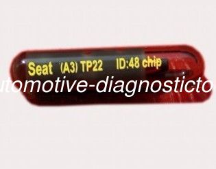 Dobra cena. SEAT A3 TP22 ID48 Chip Auto Key Transponder Chip, chipy kluczy samochodowych OEM w Internecie
