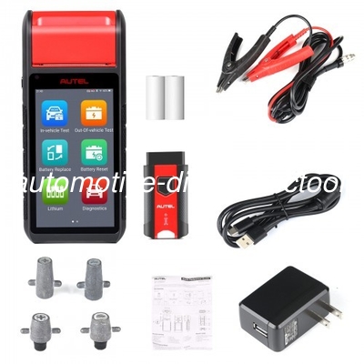 Dobra cena. Tester baterii z ekranem dotykowym Analizator systemu elektrycznego samochodowego Autel MaxiBAS BT608E Skaner OBD2 Wbudowana drukarka 12V w Internecie