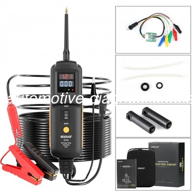 Dobra cena. GODIAG GT101 Automatyczny tester elektryczny dla prądu stałego 6-40V Wsparcie czyszczenia i badania w Internecie