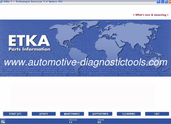 Dobra cena. Elektroniczny katalog ETKA V7,5 dla Audi VW Seat Skoda w Internecie
