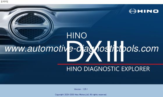 Dobra cena. 2025.01 Oprogramowanie diagnostyczne HINO Hino Diagnostic Explorer 3 DX3 DXIII w Internecie