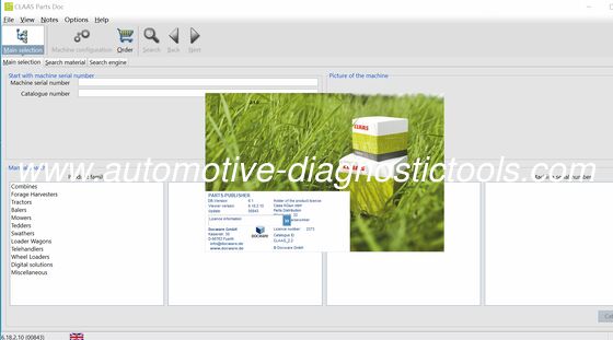 Dobra cena. [CLAAS EPC] CLAAS Część 786 EPC Katalog części zamiennych w Internecie