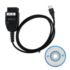 Dobra cena. VAGCOM 14.10.2 Kabel diagnostyczny VAG Wersja niemiecko-angielska dla VW, AUDI, Seat i Skoda w Internecie