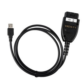 Dobra cena. Najnowszy VAGCOM V15.7.1 Kabel diagnostyczny VAG Wersja angielska w Internecie