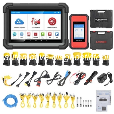 Dobra cena. 2024 Wprowadzenie X431 V+ SmartLink HD Narzędzie diagnostyczne ciężarówek ciężarowych dla ciężarówek 12V 24V w Internecie