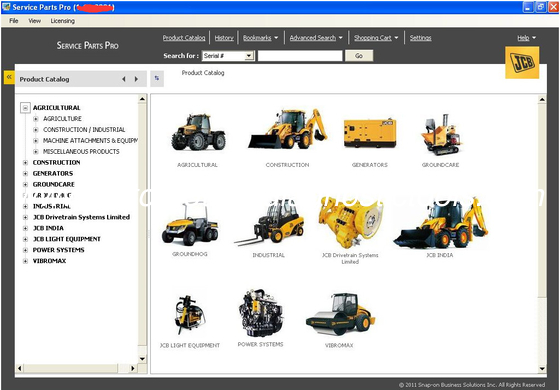 Dobra cena. JCB PartsPlus+ Elektronic Parts Catalog v2 (2.00.0004) Z podręcznikami obsługi 2017 w Internecie