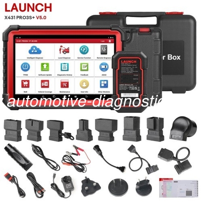 Dobra cena. [Wersja UE i Wielkiej Brytanii] LAUNCH X431 PRO3S+ V5.0 Kompletny system Bluetooth Skaner diagnostyczny Wsparcie kodowania ECU w Internecie