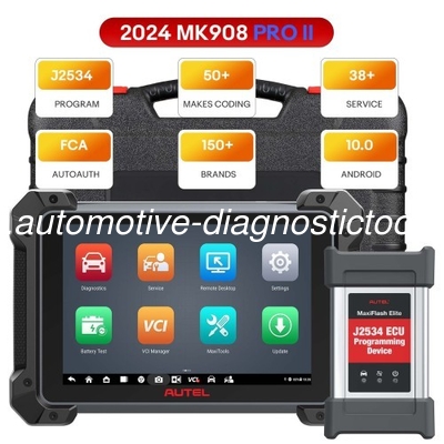 Dobra cena. Autel MaxiCOM MK908 PRO II oryginalny skaner Autel wspierający zaawansowany skaner diagnostyczny do programowania ECU w Internecie
