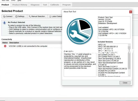 Dobra cena. 2025 dla Vo-lvo Premium Tech Tool PTT2.8.241 Oprogramowanie + ACPI + Narzędzie do tworzenia dla VOCOM/VOCOM II w Internecie