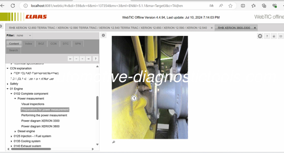 Dobra cena. 2025/3 CLAAS WEBTIC OFFLINE Instrukcje napraw i informacje serwisowe w Internecie