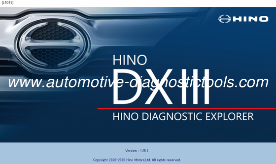 Dobra cena. 2025.01 Oprogramowanie diagnostyczne HINO Hino Diagnostic Explorer 3 DX3 DXIII w Internecie