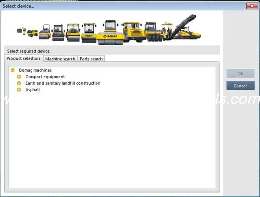 Dobra cena. Katalog części BOMAG EPC 2021 w Internecie