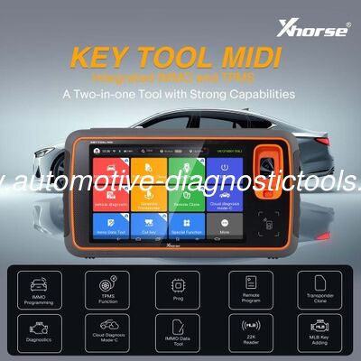 Dobra cena. 2026 Xhorse Key Tool MIDI All in One Advanced Version dla IMMO/ TPMS/ Programowania/ Narzędzia Diagnostycznego w Internecie