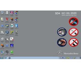 Dobra cena. 2020.3V MB STAR SD C4 Super Oprogramowanie inżynierskie DTS Monaco Plus Vediamo V05.01.00 Obsługa programowania offline w Internecie