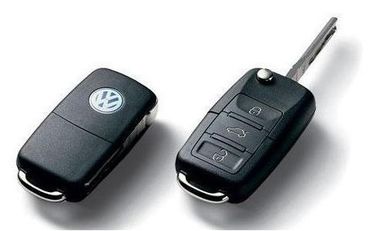Dobra cena. 433 MHZ 3-przyciskowy automatyczny klucz do Volkswagen, VW Klucz do zdalnego transpondera z chipem ID48 w Internecie