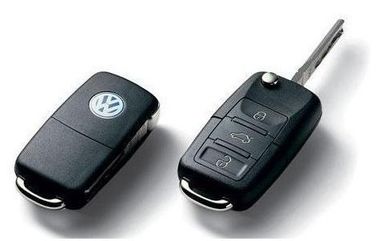 Dobra cena. Zdalny klucz VW Volkswagen z 3 przyciskami 315 MHZ, zaślepki kluczy samochodowych VW z układem Id48 w Internecie