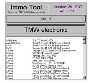 Dobra cena. IMMO TOOL V26.12.2007, Automotive Diagnostic Software to Repair ECUs, Immobilisers w Internecie