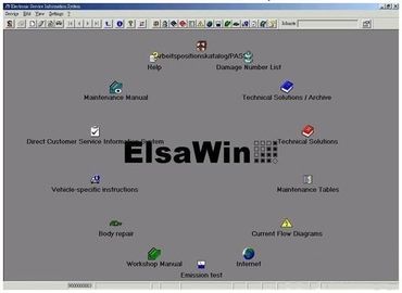 Dobra cena. ELSAWIN 4.0 Automotive Diagnostic Software dla Audi / VW / SKODA / SEAT w Internecie
