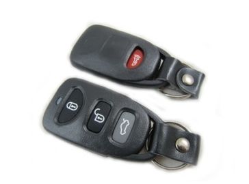 Dobra cena. 3 + 1 przycisk Kia Remote Key Shell, plastikowe półki na klucze samochodowe do Kia z niestandardowym logo w Internecie